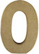 Papier-Mâché Letter 15x10.5x3cm O