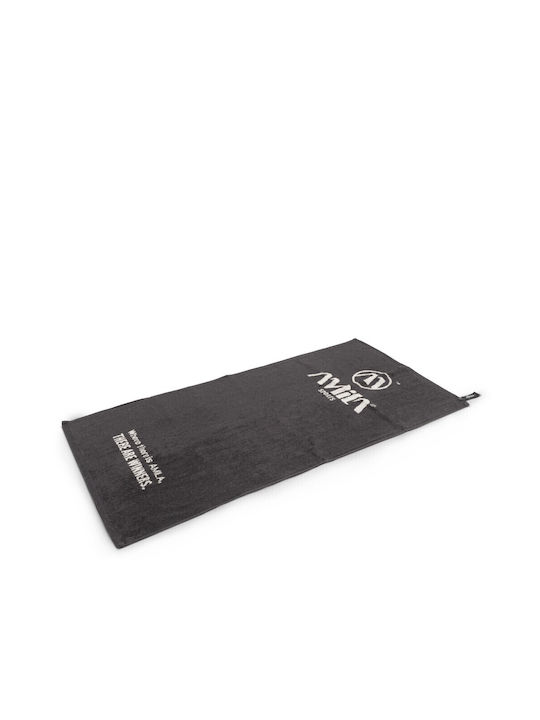 AMILA Cotton Gray Gym Towel 100x50cm