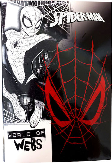 Gim Notebook Ruled B5 40 Sheets Spiderman 1pcs