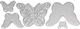 Set 5 Bucăți Matrițe De Tăiere Whimsical Butterflies 1 3-4 5cm