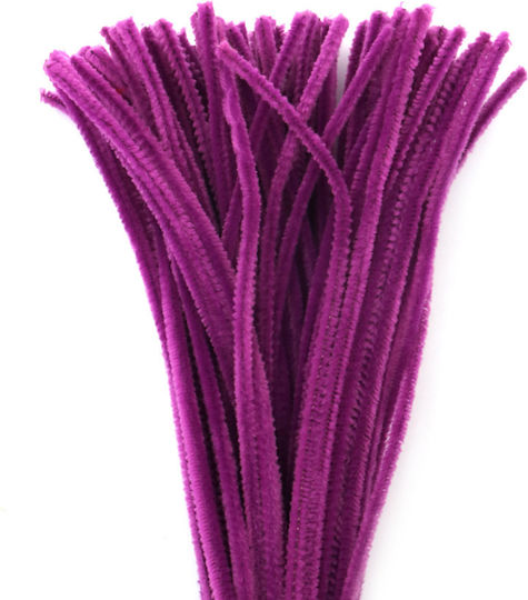 Purple Pipe Wire 100 Pieces Ø 6mm 30 Cm