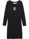 Children's Dress Long Sleeve Black