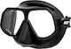 XDive Tauchmaske Sonic Schwarze