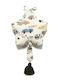 Music Star Grand Prix La Millou Ecru Multicolored 21cm Kids Throw Pillow