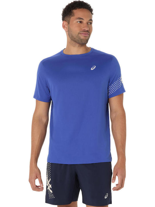 ASICS Icon Αθλητικό T-shirt Μπλε