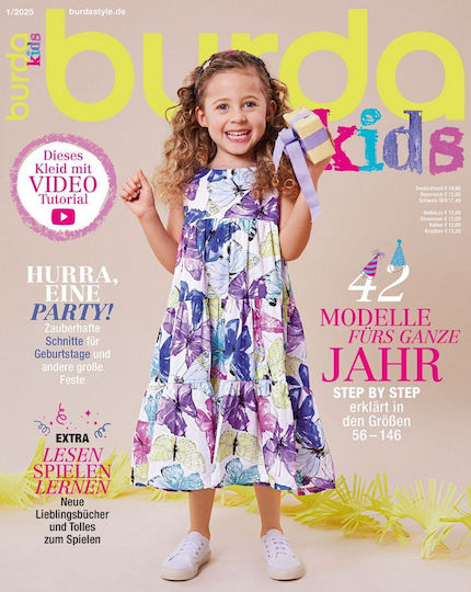 Burda Kids Magazine No. 1/2025, Published In German