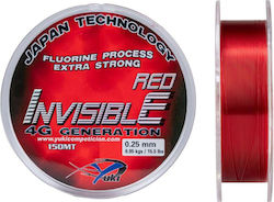 Fishing Line Yuki Invisible Red 0.45mm