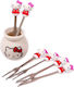Baby Donkey Baby Donkey Food Picks Hello Kitty 6 Pieces Foodpicks13