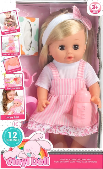 Gounaridis Toys Μωρό Κούκλα για 3+ Ετών 33 εκ.
