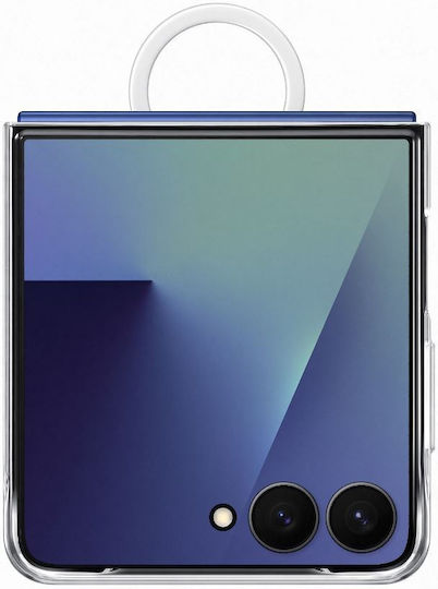 Samsung Книга Силиконов Прозрачен (Galaxy Flip7)
