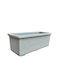 Ceramart Kunststoff-Blumentopf Grau 100x100x39cm