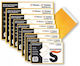 Skag Set of Envelopes Kraft Bag Type 25pcs in Beige Color