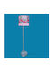 Oxygen Soft Pink Stehleuchte mit Fassung für Lampe E27 Rosa