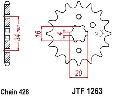 Front Sprocket 1550.15t/2182 15 18n Yamaha Crypton 105 115 Xt225 Etc 15t Pbr 1263 416 417 418 425