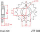 Γραναζι Εμπρος 308.14 Fe E8586.14 345 14 18nc Dominator Nx 250 14δ Pbr