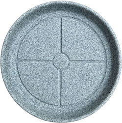 Ceramart Πιάτο Γλάστρας P20GRAY