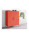 Boden Kabinette Sersoni 101 Orange (2 Stück) 80x40x102cm
