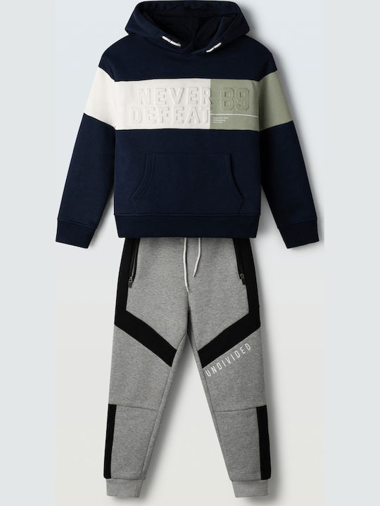 Kids Sweatpants Set Blue 2pcs