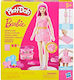 Hasbro Play-doh Barbie Hearts Hair Doll Set Σετ G1357