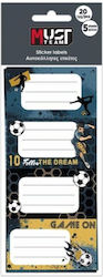 Diakakis 4 Sheets Notebook Labels 4 Pieces