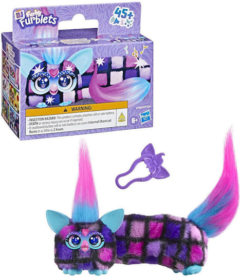 Hasbro Plush Furby DJ Furblets with Sound Dis-Co-Dazz for 6+ Years