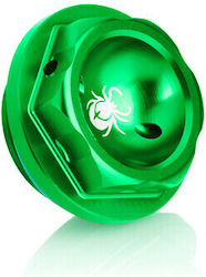 Paraxite Motorcycle Oil Filler Cap Moto Aluminum M30x1.5 Green Colour Paraxite 1 Pc L.poc008v