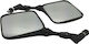 Yamaha XT Mirrors 10mm Square Black