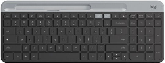 Logitech K580 Slim Kabellos Bluetooth Nur Tastatur Internationales Englisch