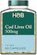 Holland & Barrett Cod Liver Oil Ulei de ficat de cod 500mg 60 capace