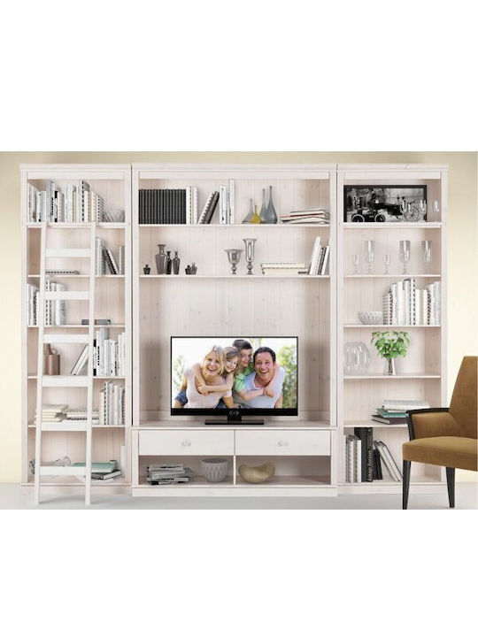 Wohnzimmer TV-Einheit Saltoro 108 Weiß