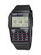 Casio Ψηφιακό Ανδρικό Ρολόι Μπαταρίας με Μαύρο Καουτσούκ Λουράκι