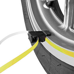 Progrip Felgenklebeband 5025 Fluorescendes Gelbes 1080111 6.5m