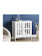 Μπουφές Berwyn 2725 White 80x36x78cm