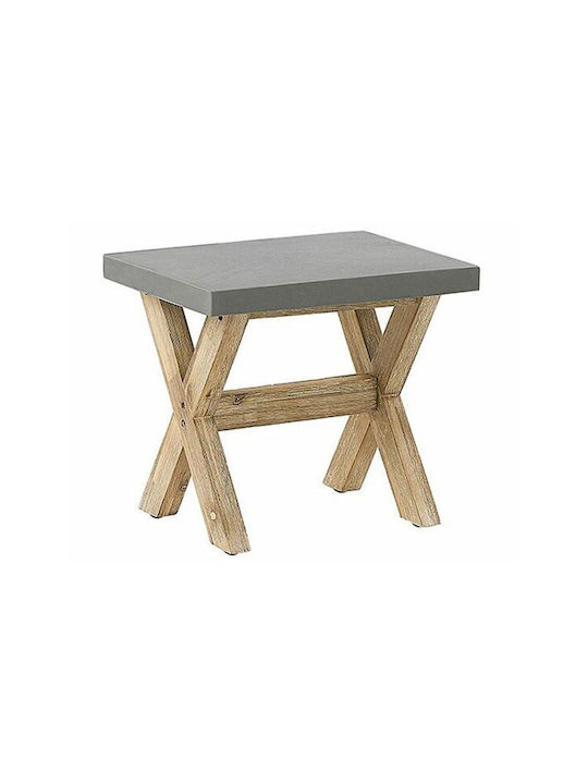 Σκαμνάκι από Τσιμέντο Γκρι 51x40x45cm Σκαμνάκι από Τσιμέντο Γκρι 51x40x45cm