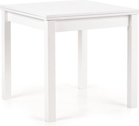 Houston 224 Square Table Dining Room Wooden White 80x80x76cm