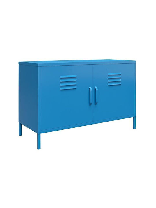 Floor Cabinets Sersoni 102 Blue (2 Pieces) 100x40x64cm