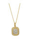 Semn zodiacal din Aur 14K cu Zirconiu
