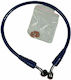 Motorrad Kraftstoff- und Bremsleitungen Σωληνάκι Υψηλης 48cm Rcb Racing Boy Blau Teflon