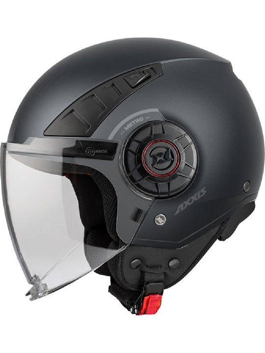 Axxis Metro S A1 Black Matt Κράνος Μηχανής Jet ...