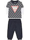 Kids Sweatpants Set Blue 2pcs