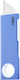 Deli Folding Knife with Blade Width 19mm Blue