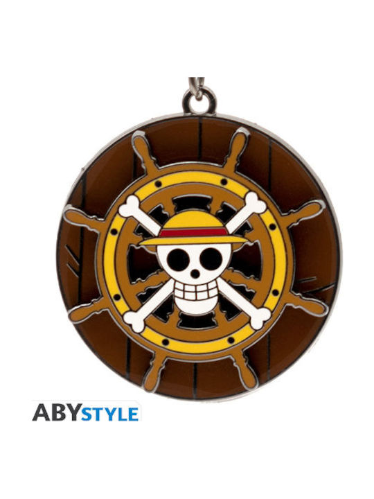 One Piece Thousand Sunny's Helm Keychain