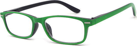 Cammello Reading Glasses +2.75 in Green color