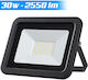 Bakaji Στεγανός Προβολέας LED 30W Ψυχρό Λευκό 6500K IP65