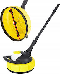 Powerbrush Turbo 28cm – T-racer Bürste Karcher Lavor Parkside Waschmaschinen Waschmittelbehälter Pflastersteine Terrasse Fassade