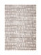 Tzikas Carpets 88014 Teppich Rechteckig Synthetisch,Polyester/Cotton/Leather Beige