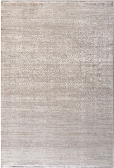 Tzikas Carpets 64232 Χειροποίητο με Κρόσια 160x230cm Μπεζ