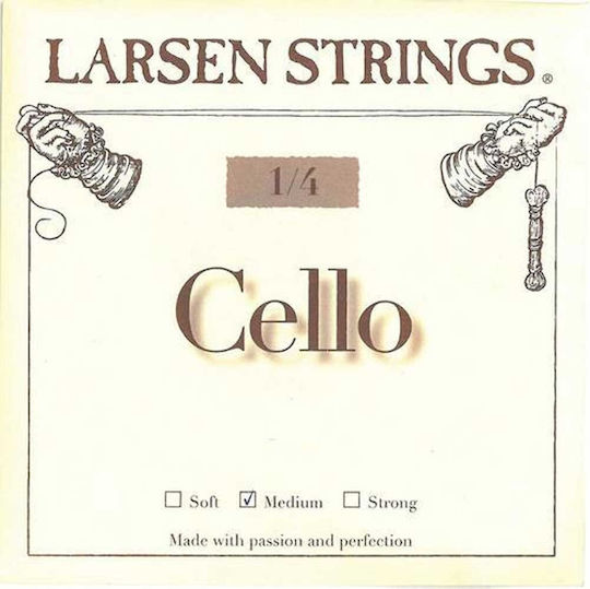 Larsen Single Cello String for 1/4 Size