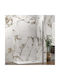 Karag Walkin 1 Σταθερό Πλαϊνό Ντουζιέρας 140x200cm Clear Glass Cromo