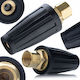 Rotary Turbo Nozzle Karcher Hd Hds Pressure Washer 030 276 Bar Ceramic Insert M18x1.5 Thread